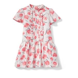 Janie and Jack Poppy Dropwaist Dress